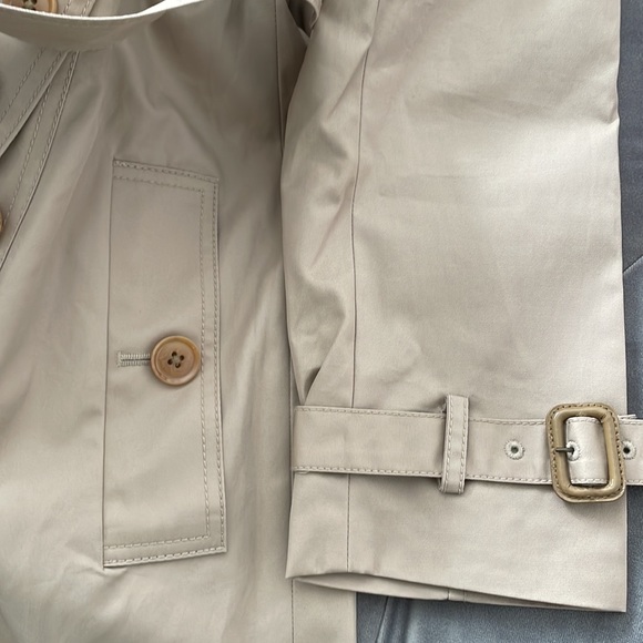 NWT Banana Republic Water Resistant Trench Coat - Picture 10 of 11